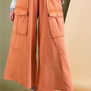 Rust Easel “Feeling Good” cargo pants
